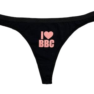 bbc only thong|I Heart (Love) BBC Thong Panty with Color Options